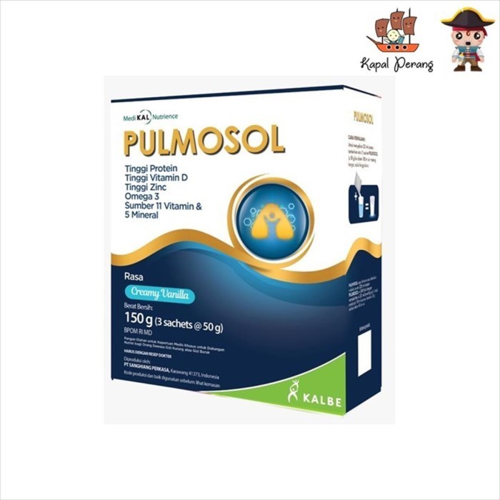 

[PROMO]Best Seller Pulmosol 150 gram Vanila