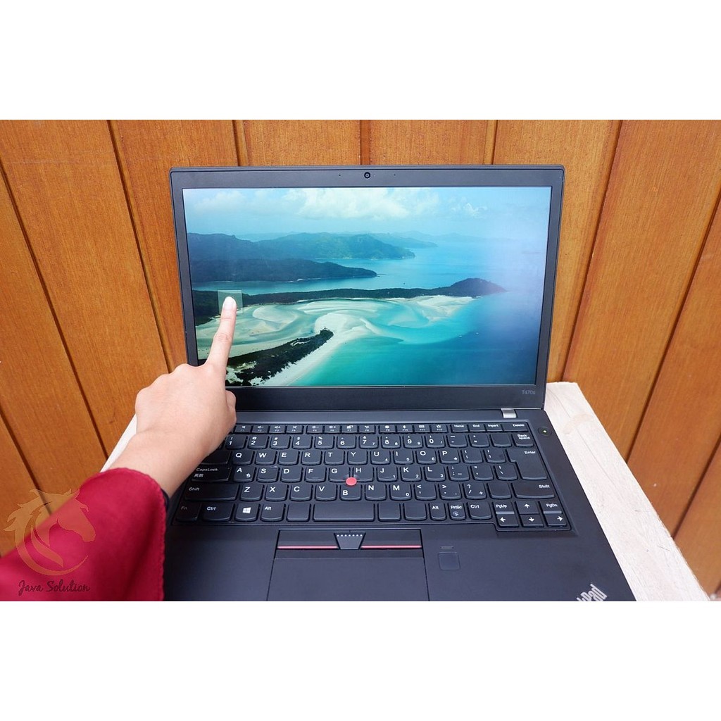 Laptop Lenovo Thinkpad T470s Touchscreen Intel Core i5-7300U Ram 16Gb 512Gb Normal Siap Pakai - Lept