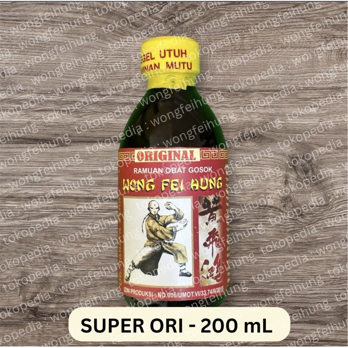 Arak gosok Wong Fei Hung SUPER Original (230 ml)