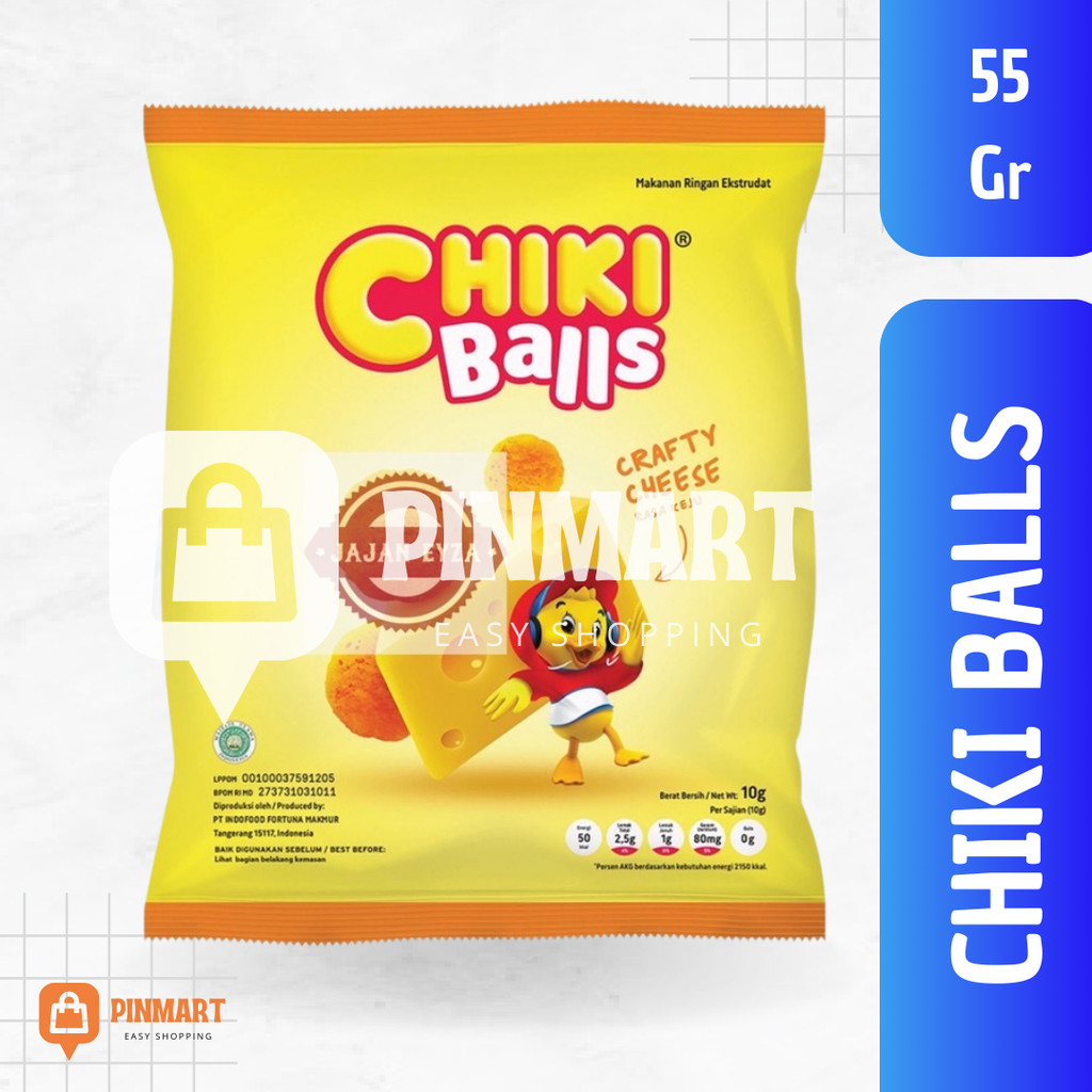 

Chiki Balls Kaldu Ayam Keju Coklat 55gr