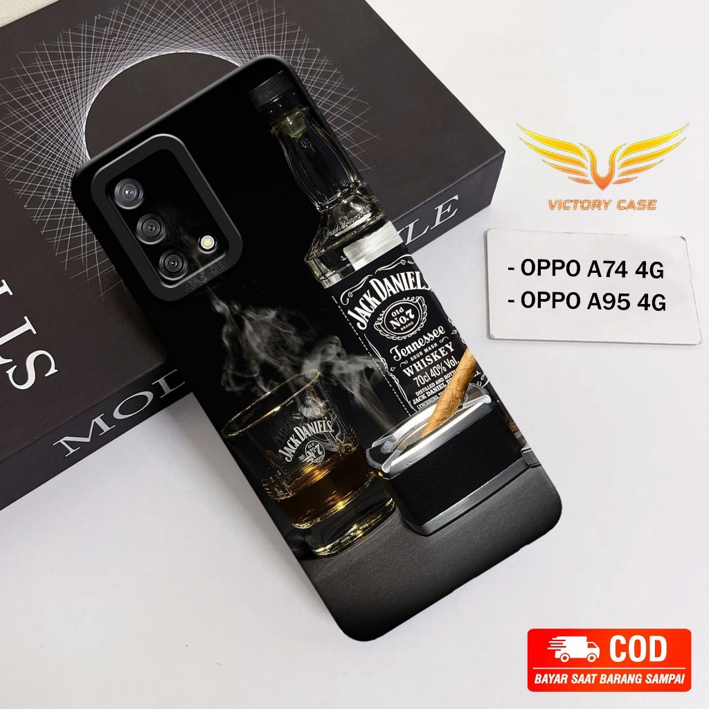 New Branded Case - Softcase Oppo A74 4G / A95 4G - Terbaru - Case Hp Oppo A74 4G / A95 4G - Casing O