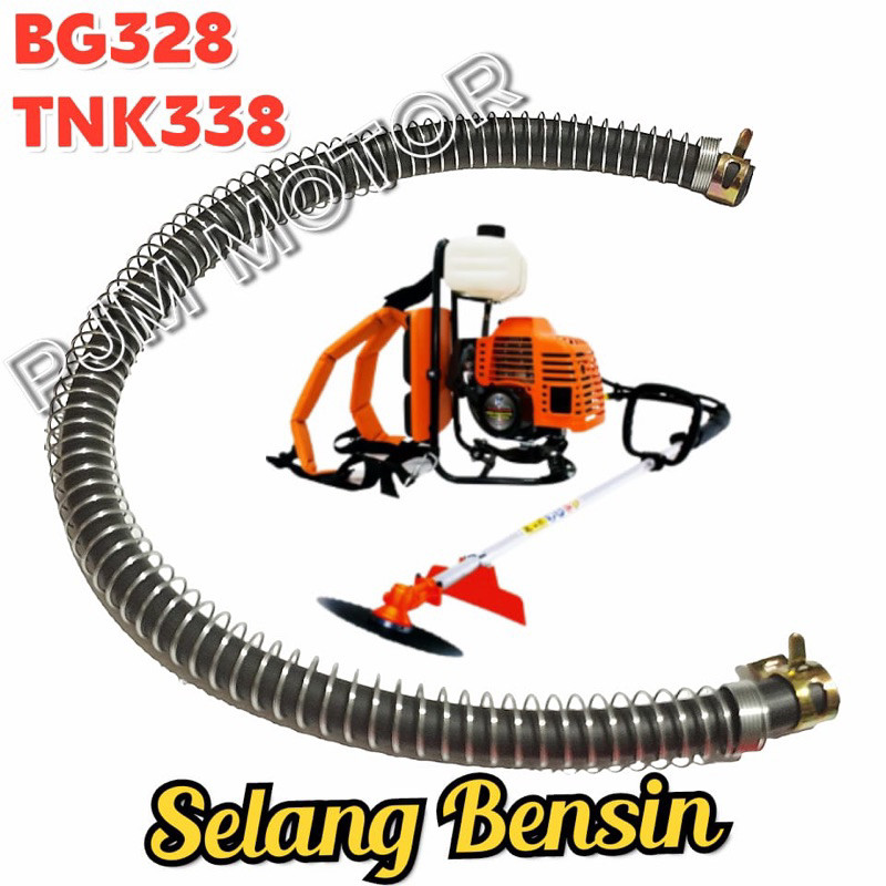 

Promo 328 Selang bensin plus per Fuel pipe with spring mesin potong rumput 318 388 medan amplas