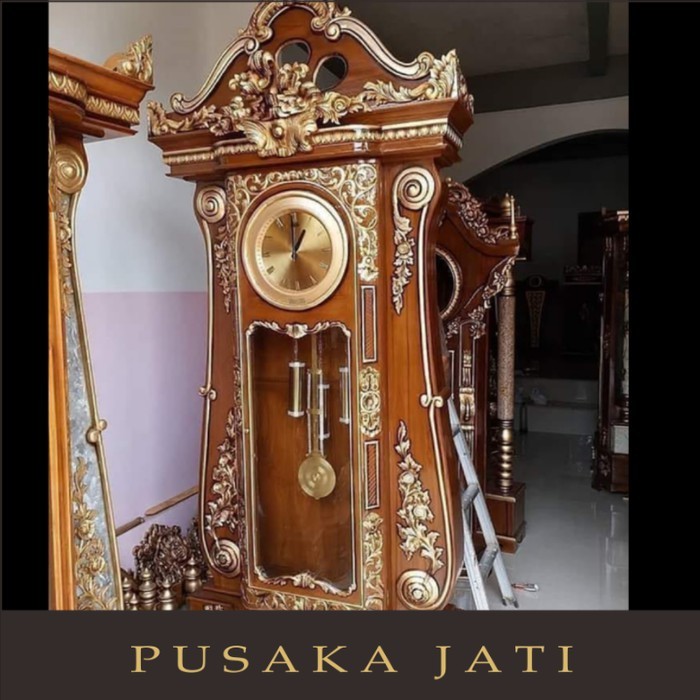 JAM HIAS BAGONG KAYU JATI ANTIQ #pusaka jati