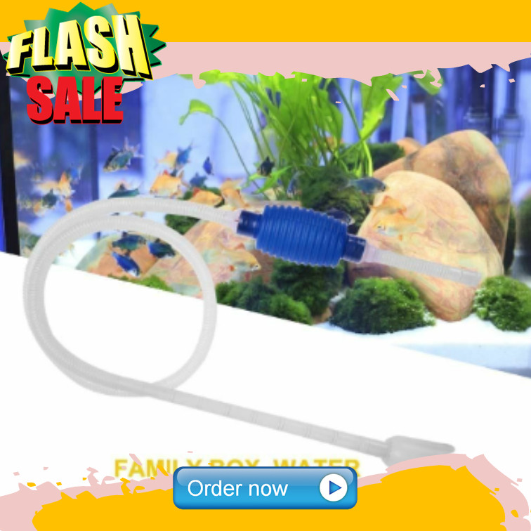 Bisa Cod Selang Pembersih Penguras Penyedot air Aquarium Pompa Pembersih Sedot Air Minyak Bensin Aku