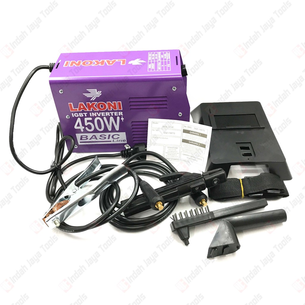 MURAH LAKONI 123IX 450 Watt Mesin Las Listrik Inverter Travo Falcon