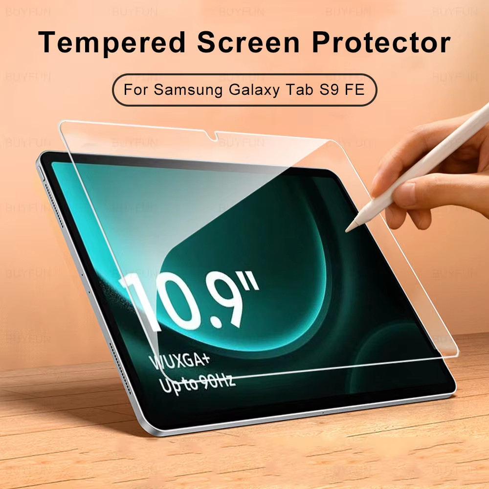 [ Antigores Samsung Tab S9 / S9 FE ] Tempered Glass / Kaca Pelindung Screen Layar