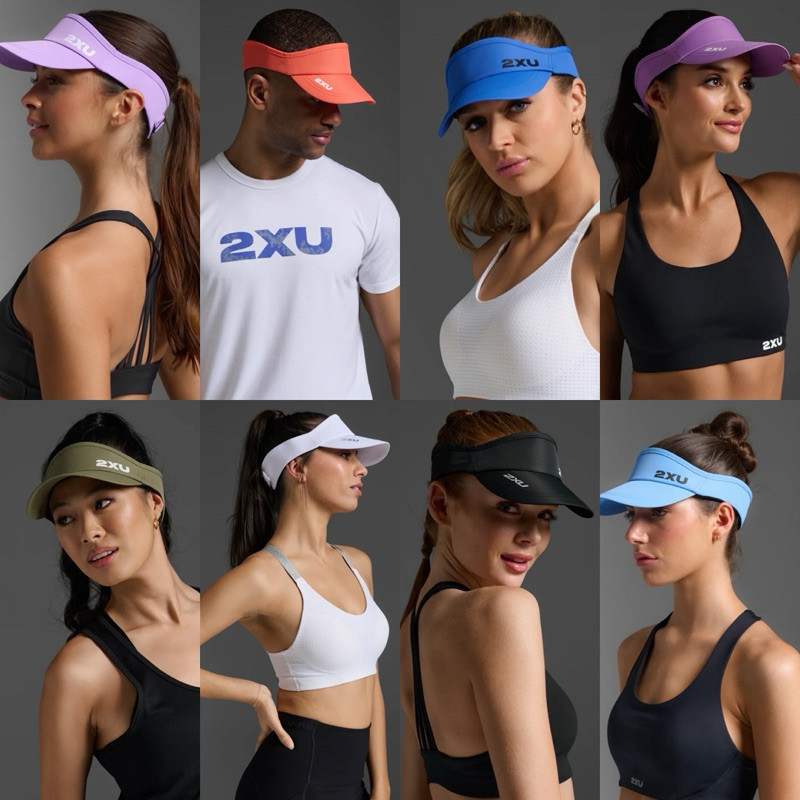 2XU RUN VISOR / TOPI 2XU / RUNNING CAP 2XU RUNNING CAP / 2XU Performance Visor