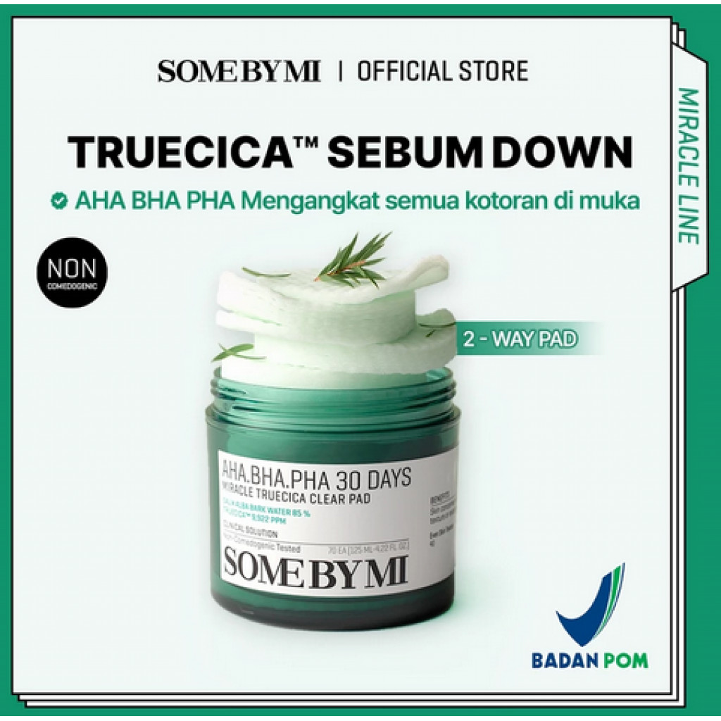 SOME BY MI AHA-BHA-PHA 30 DAYS MIRACLE TRUECICA CLEAR PAD 70PADS