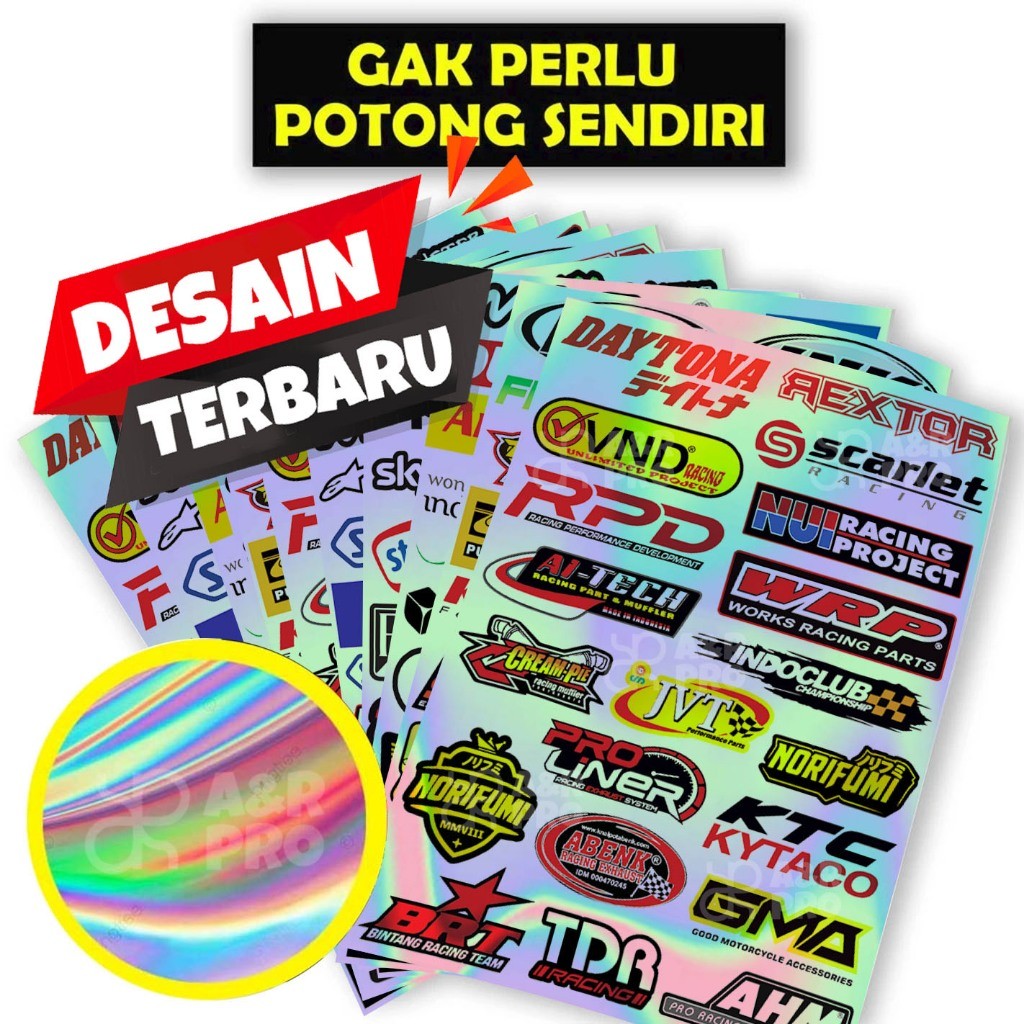 Stiker Hologram, Stiker Hologram Motor, Stiker Motor Hologram, Setiker Hologram