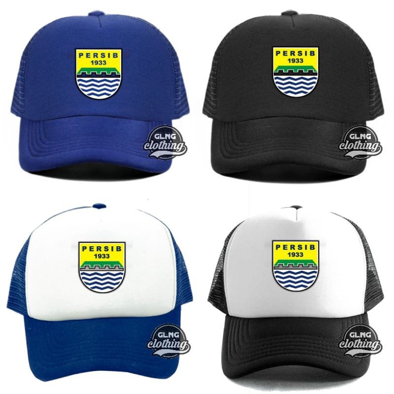 Topi Persib Bandung - Topi Trucker Persib Bandung