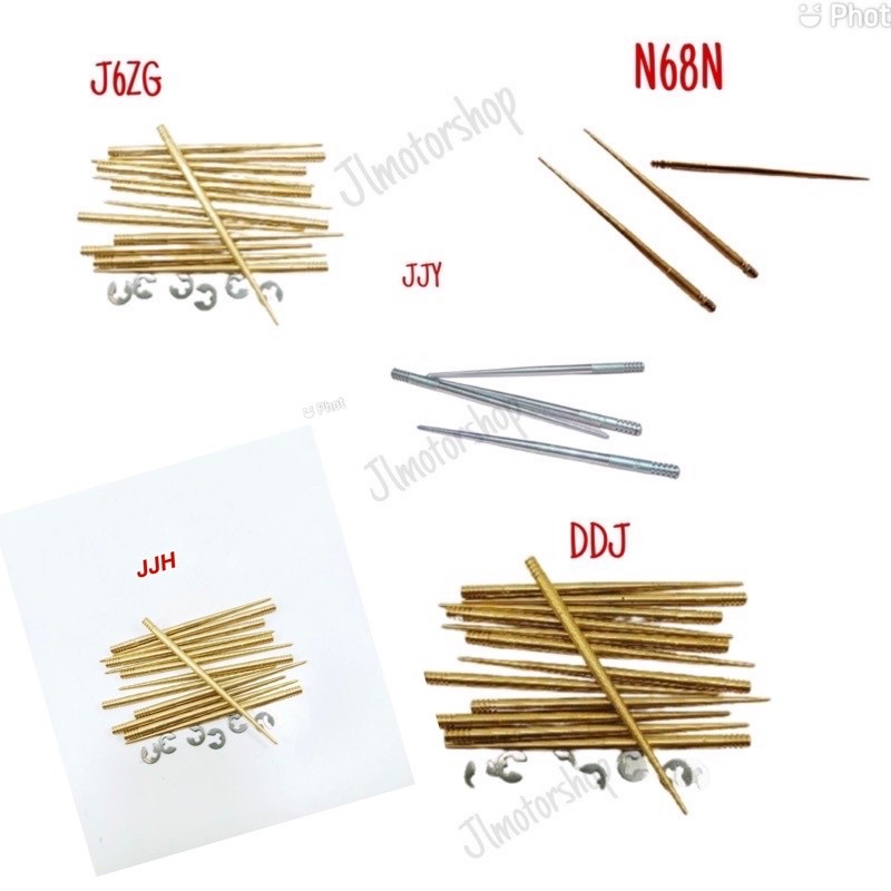 SANRIRINTOJAYASHOP Jarum Skep JJY JJH DDJ N68N J6ZG DGL DGQ - Jarum Skep Karburator DDJ JJY JJH N68N