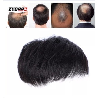 Wig Pria - Wig Pria Botak - Hair Men Wigs Short