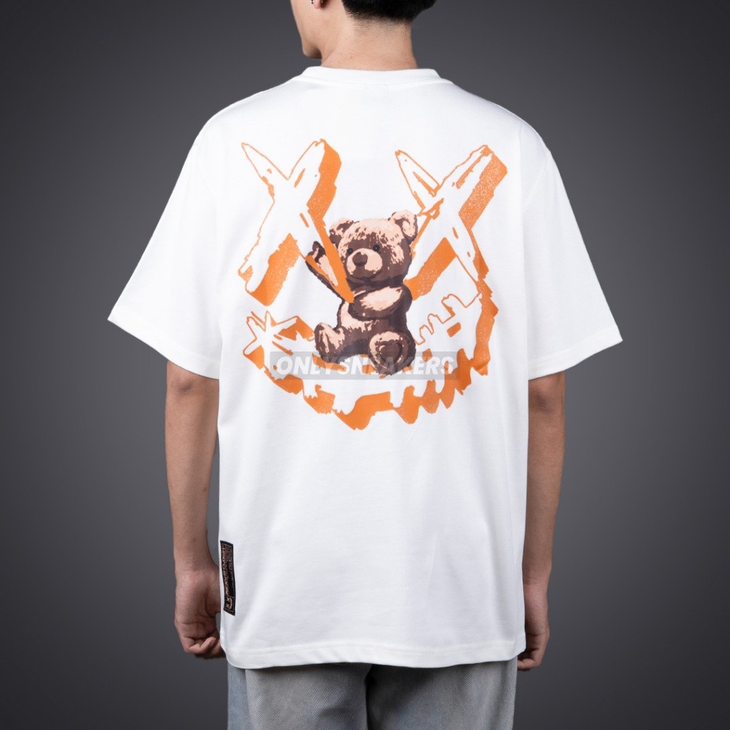 【COD】 RICKY IS CLOWN MAGIC BEAR WHITE TEE