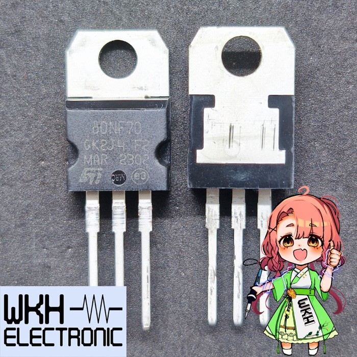 PART TOOLS STP80NF70 P80NF70 80NF70 MOSFET N-Ch TO220 68V 85A STP80N70F4