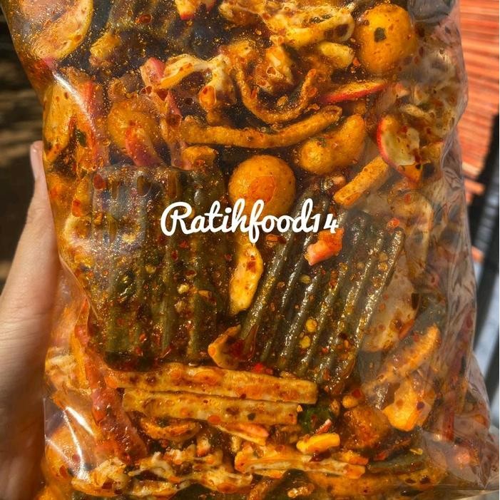

B ss Kerupuk campur 500gram/kerupuk mixs 1/2 kg/kerupuk sebring