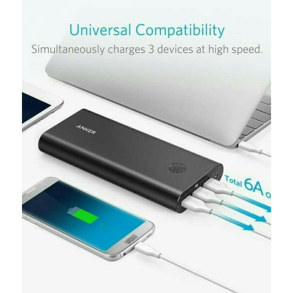 Powerbank ANKER Quick Charge 3 Port 26800mah Charger Iphone New Anker Powercore III Elite 25600mAh 6