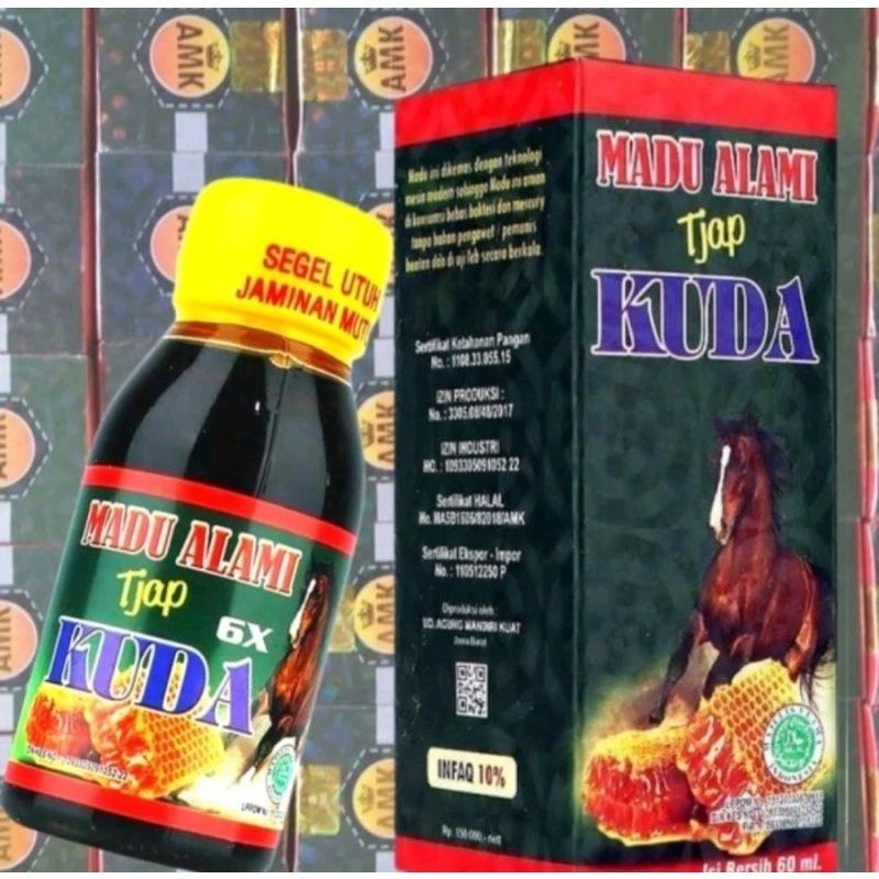 

madu stamina MADU TJAP PREMUIM Madu Super Tonik cap Kuda 100% Original