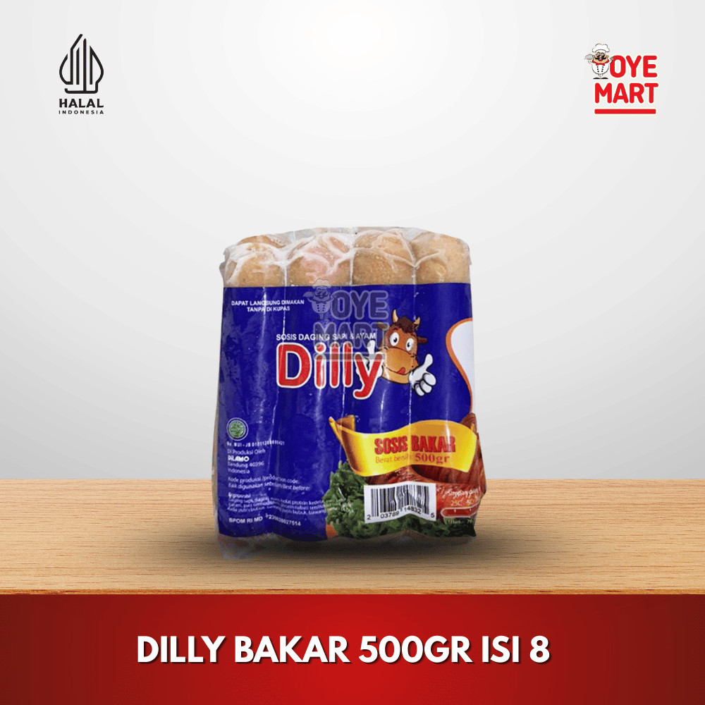 

DILLY SOSIS BAKAR 500GR ISI 8