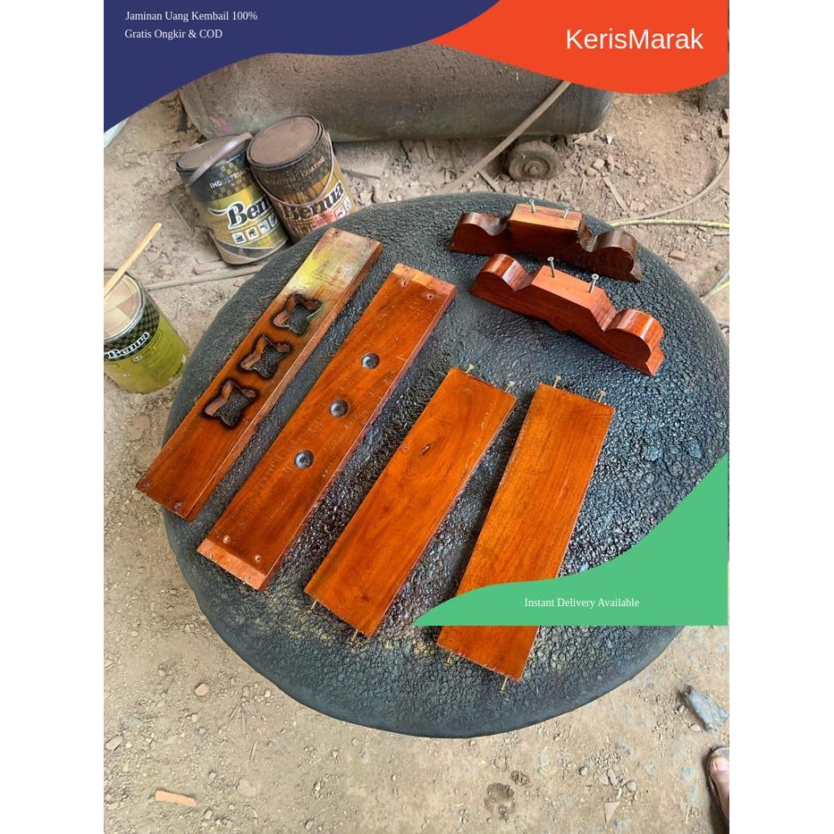 jagrak keris patrem isi 3 termurah dari kayu mahoni r awet bk Keris sengkelat majapahit mataram kart