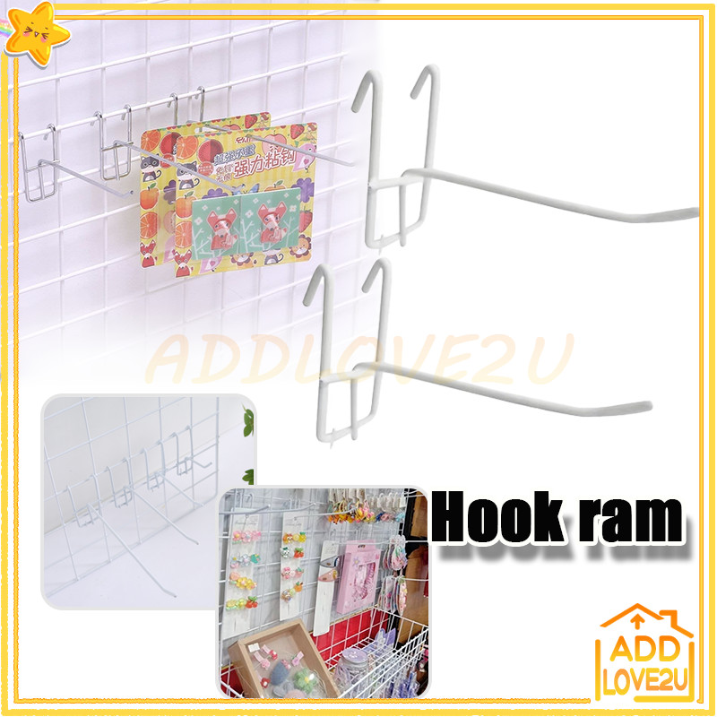 Cantolan Ram Kawat besi Putih/Hook ram/cantolan aksesoris kawat ram/Cantolan