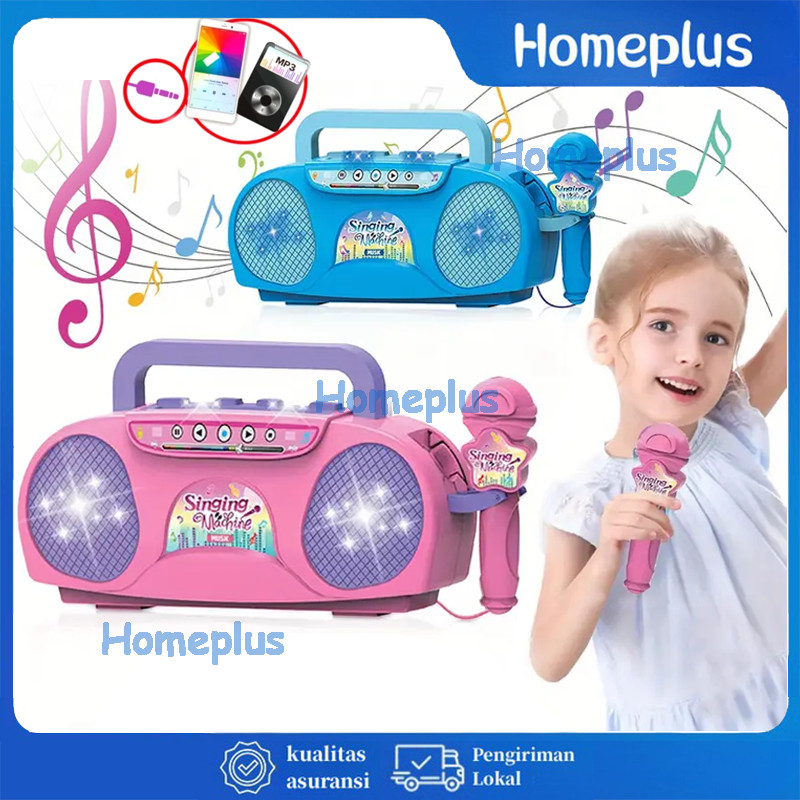 Mainan Anak Mic Karaoke Mic Radio Karaoke Anak Dengan Musik
