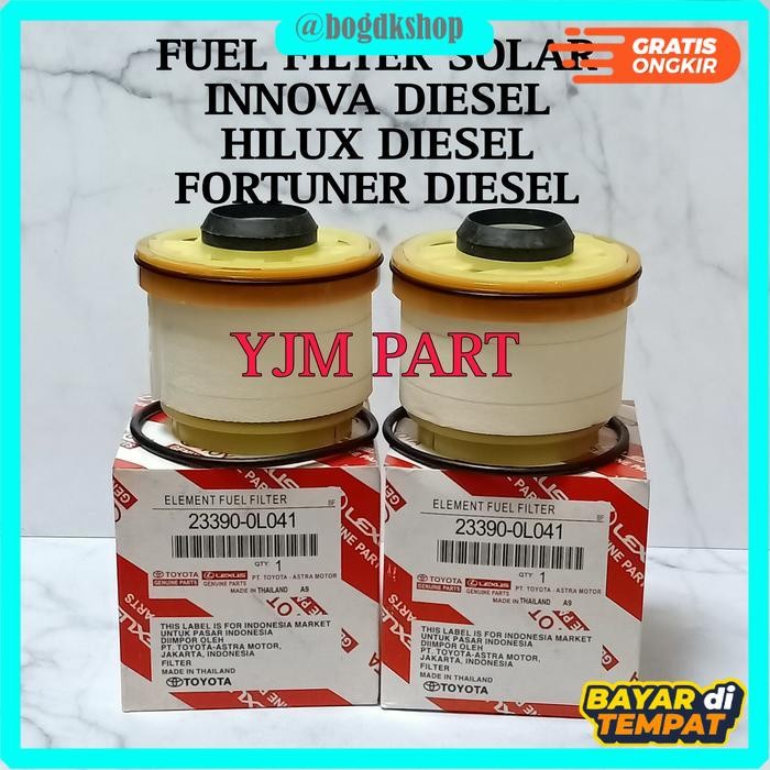 FUEL FILTER SOLAR SARINGAN SOLAR INOVA DIESEL HILUX FORTUNER DIESEL