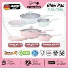 Panci Set Glow Pan Steincookware Granit Coating