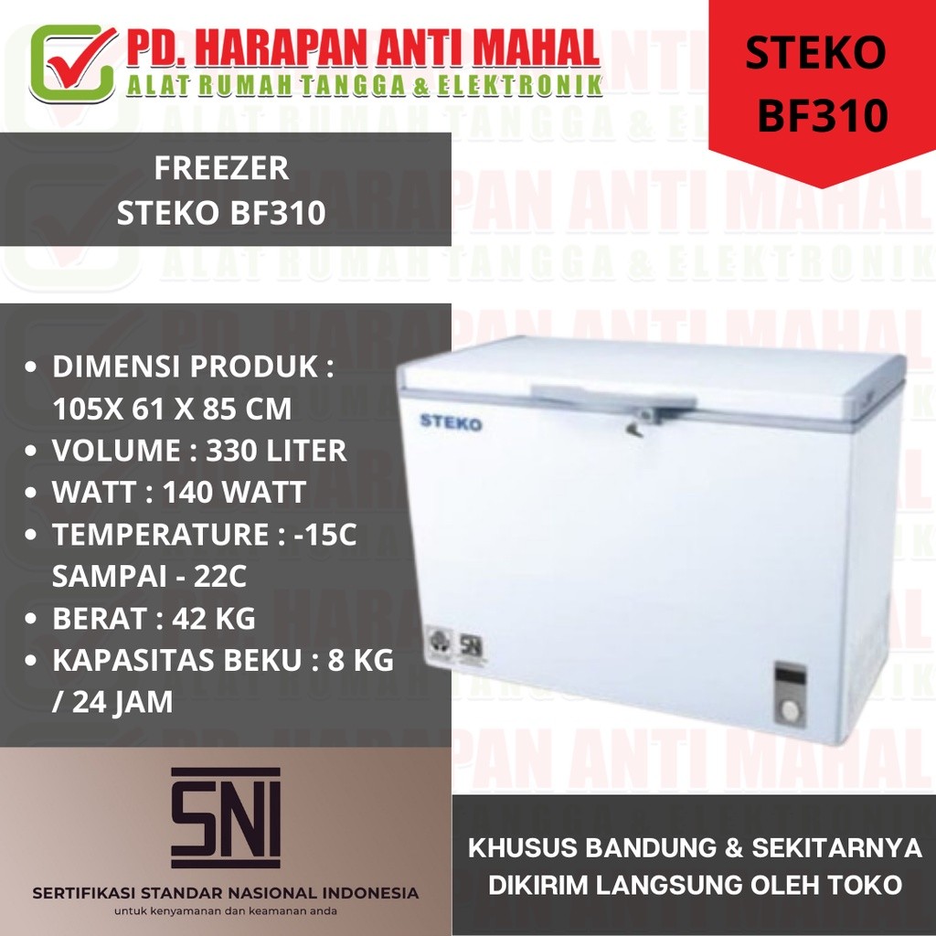 FREEZER STEKO BF310/ FREEZER BOX STEKO BF310/ FREEZER ES STEKO BF310/ FREEZER DAGING STEKO BF310/ FR