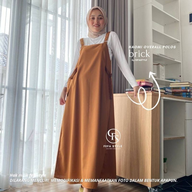 NAOMI OVERALL WANITA By Fefa style