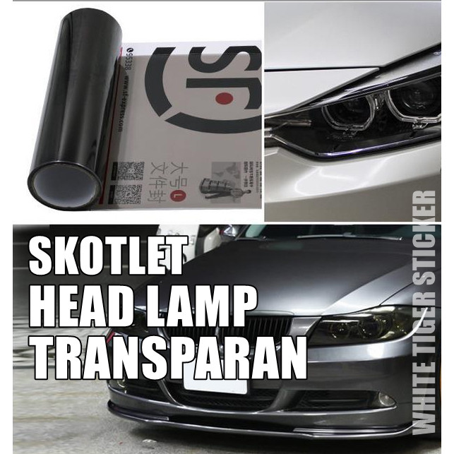 SKOTLET STIKER TRANSPARAN SCOTLITE SMOKE TRANSPARAN SCOTLAIT TRANSPARANT SKOTLET MOTOR TRANSPARAN SK