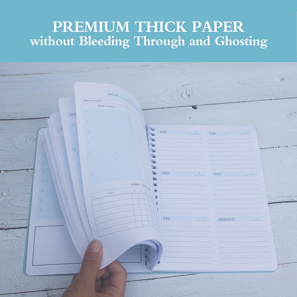 

mh 2025 A5 weekly planner paper letter diary for school goal planner stationery organizer