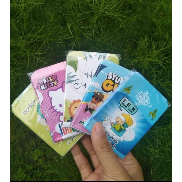 

Amplop lebaran idul Fitri isi 50 pcs / Amplop karakter lucu