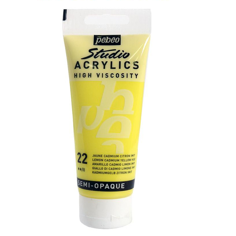 

Gramedia Surabaya - CAT ACRYLIC PEBEO LEMON CADMIUM YELLOW 831-022 100ML