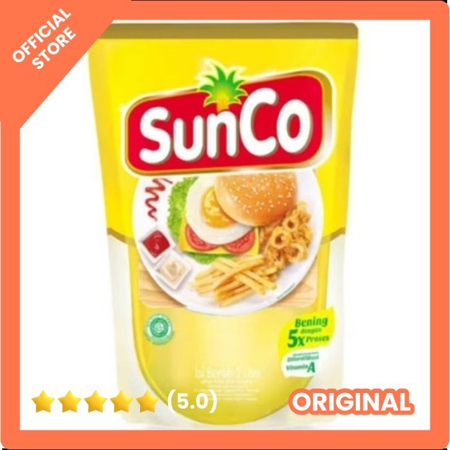 

HARGA KHUSUS TOKO BARU Minyak goreng Sunco 2 liter PROMO 12.12