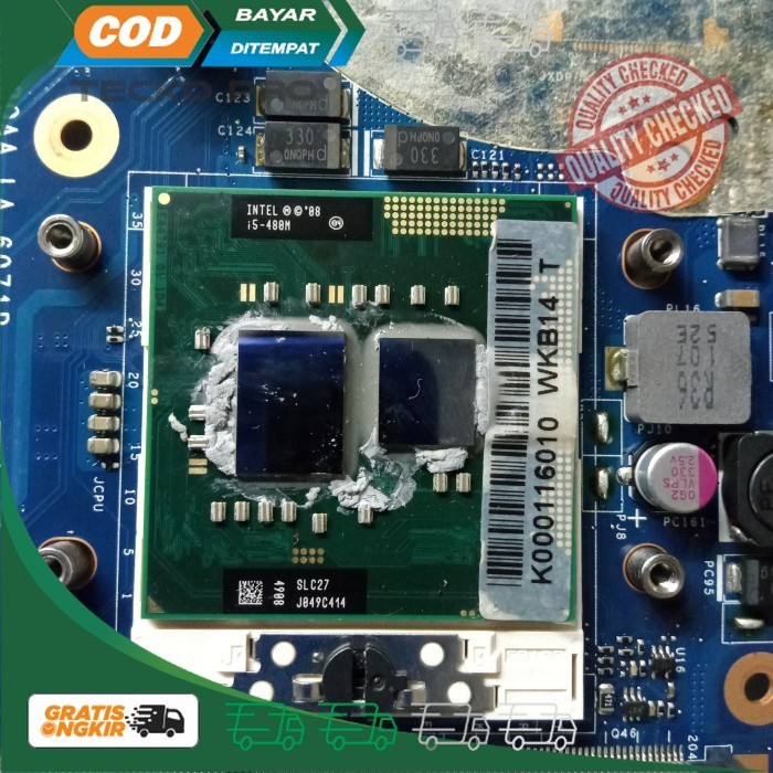 CPU Processor Laptop Intel Core i5-480M SLC27 @2.6GHz