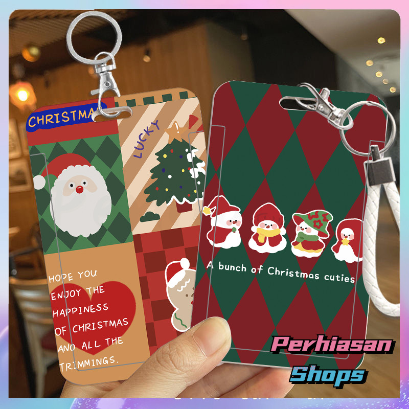 

ID CARD HOLDER MOTIF KAWAII TEMPAT KARTU PHOTOCARD PHOTO CARD Dilengkapi Dengan Tali Tangan Berkualitas Tinggi Mendukung Diskon Untuk Pembelian Grosir,Santa Claus Dan Pohon Natal Yang Lucu Dengan Gabungan Desain.