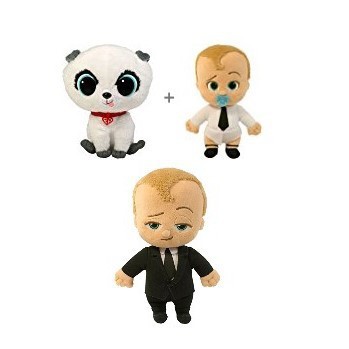 20cm Anime Boss Baby Plush Cute Style Cartoon Action Figure Toys Star Stuffed Animals Plush Doll
