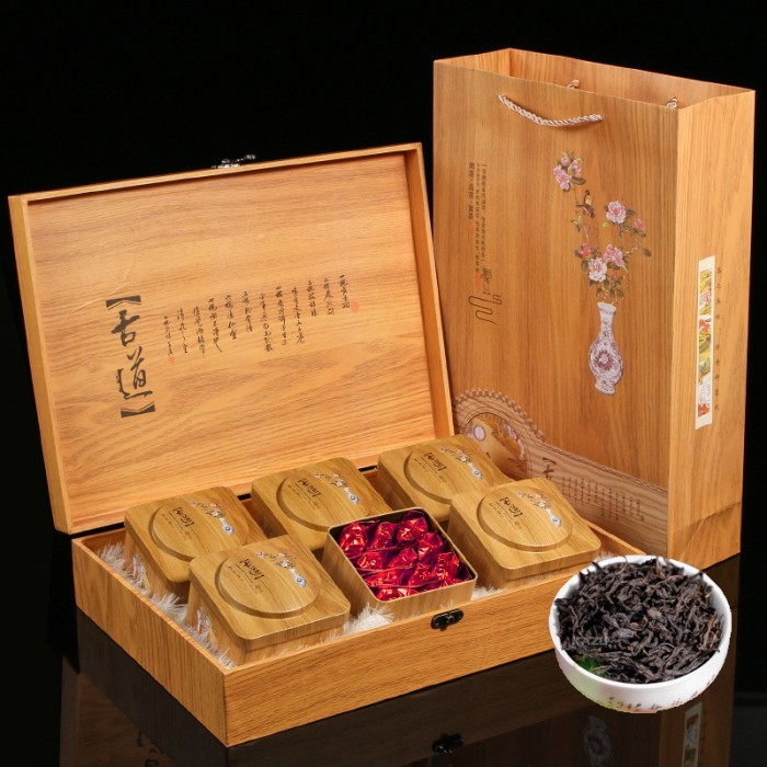 

CHINESE TEA GIFT DAHONGPAO DA HONG PAO PREMIUM 6BOX 500GR 大红袍 - DA HONG PAO