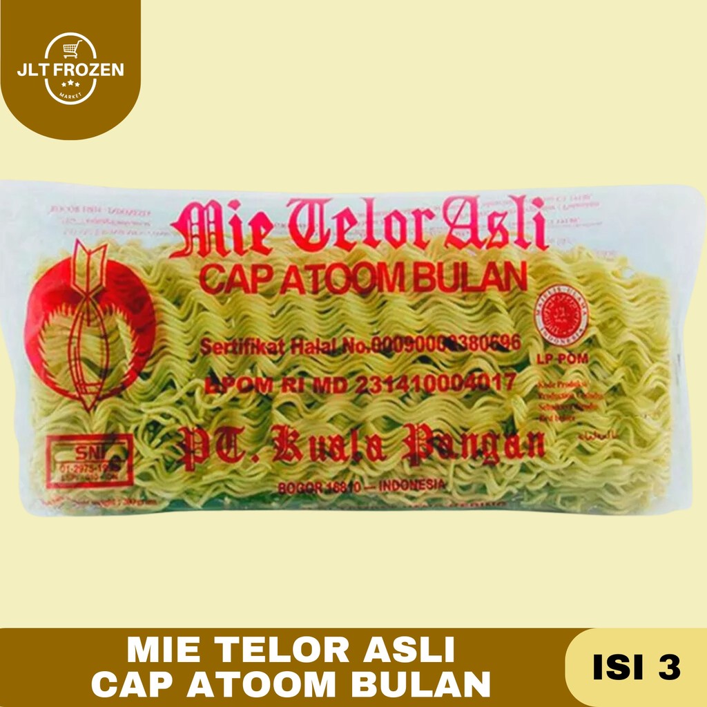 

Mie Telor Cap Atoom Bulan / Mie Telur / Cap Atom Isi 3