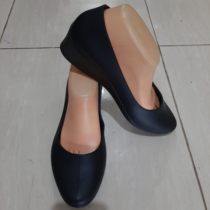 MALL586- [besty_mart3] Sepatu pantofel wanita,sepatu kerja wanita super jelly murah meriah - Hitam, 