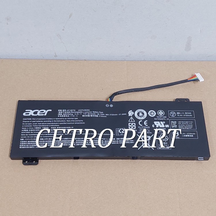 Baterai Acer Nitro 5 AN515-55 AN515-58 AN515-57 AN517-51 AN515-53 -NEW