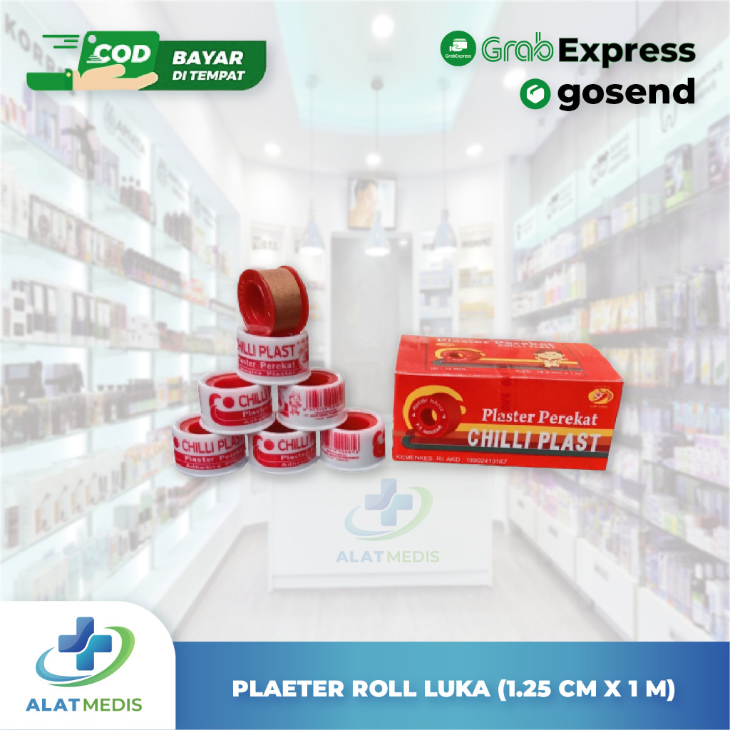 Chilli Plast Plester Luka Plester Roll Luka