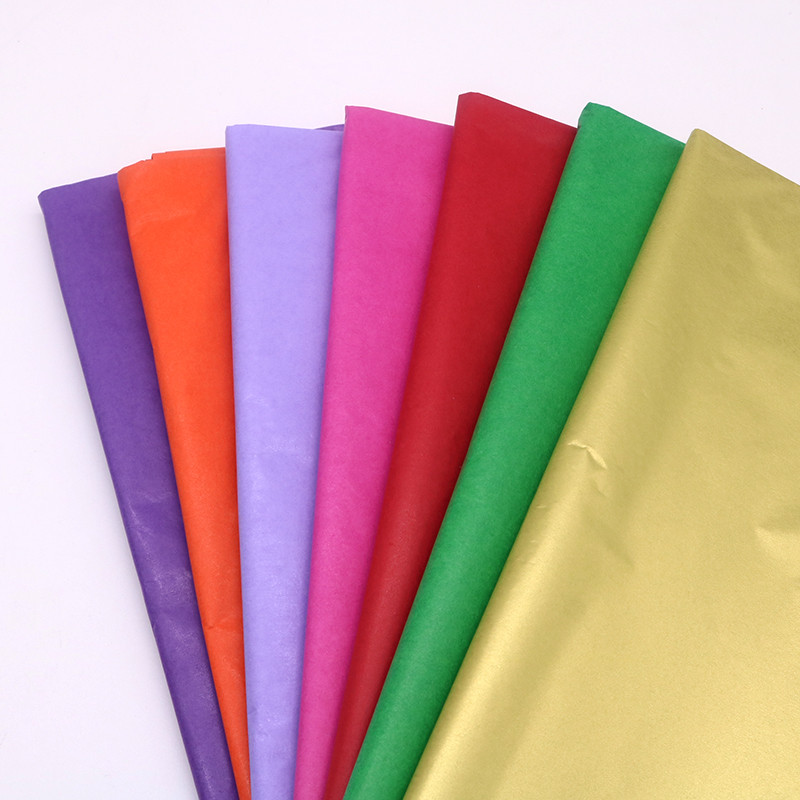 

5pcs Tissue Paper 50*66CM Craft Paper Floral Wrapping Scrapbooking Paper Gift Decorative Flower Paper Home Decoration Party