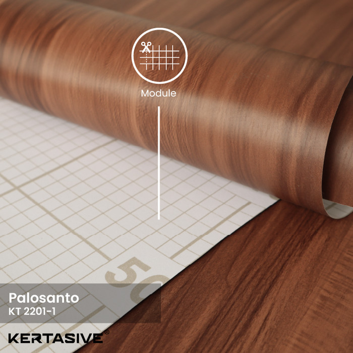 PALOSANTO - PVC INTERIOR FILM KERTASIVE  122 CM  - SCRAPPER PUTIH