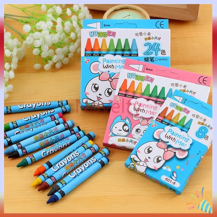 

Novelty crayon set / pensil warna / crayon set minyak Anak-anak /Stik Lukisan/