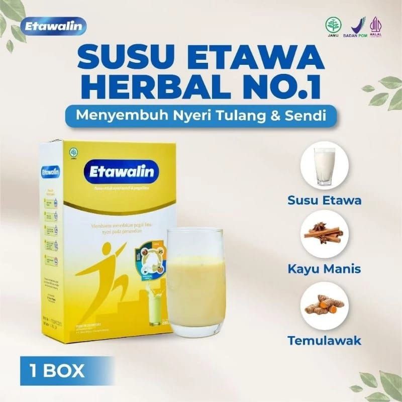 

Etawalin Susu Kambing Atasi Nyeri Sendi Tulang Asli Original Aman