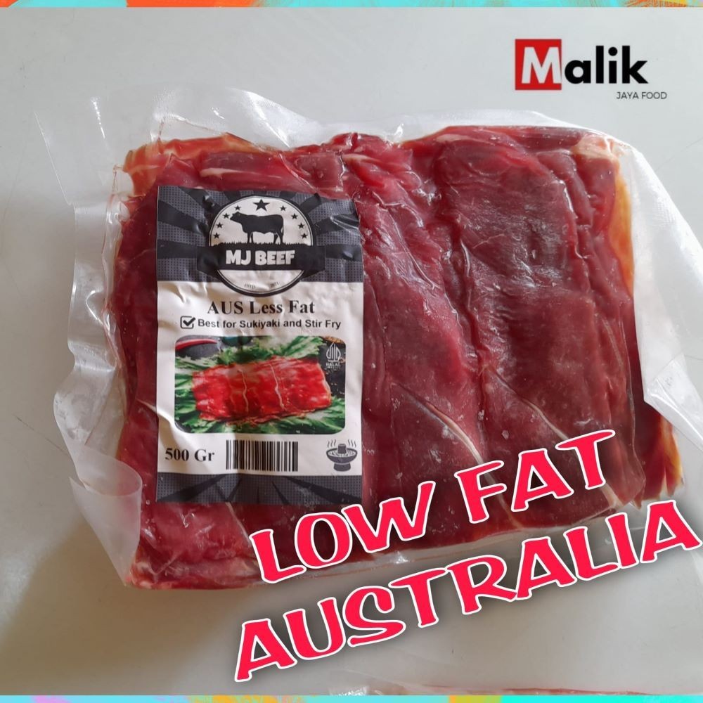 

Beef Slice Low Fat AUSTRALIA 500gr (GARANSI FULL SLICE, TANPA CAMPURAN DAN TIDAK ALOT)