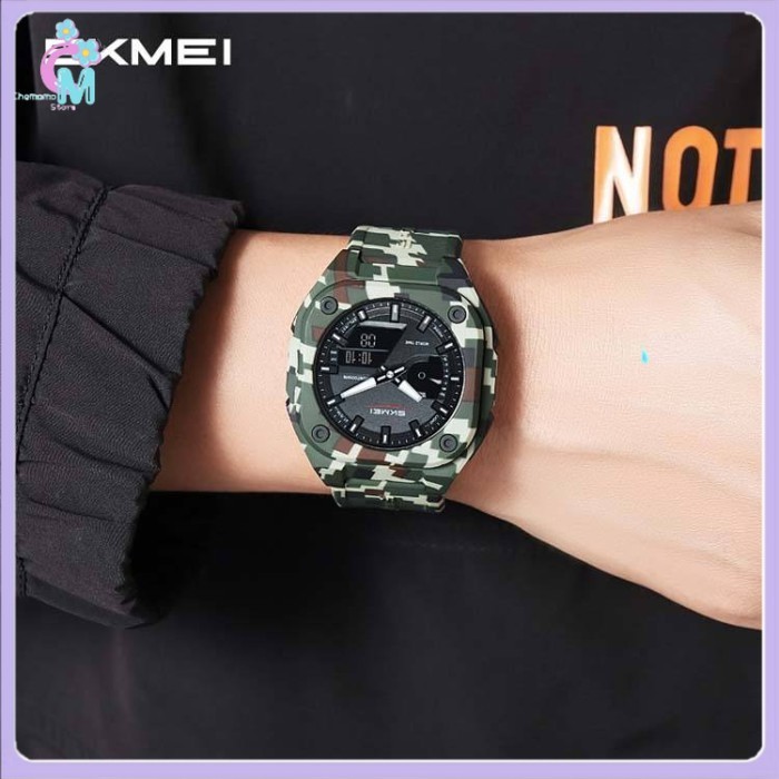 - SKMEI Jam Tangan Pria Analog Digital Watch Alarm Waterproof EL Light - 2328 -