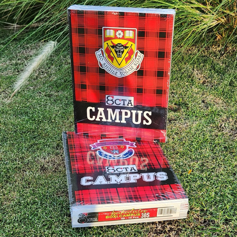 

[FS] 10pcs Buku Tulis Octa Campus 36 Lembar dan Buku Tulis Segitia Quarto