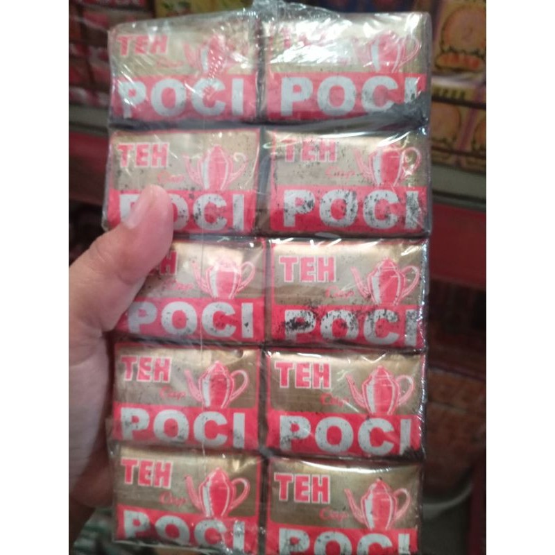 

teh poci gold 1slop/teh poci isi 50pcs kemasan 10gram